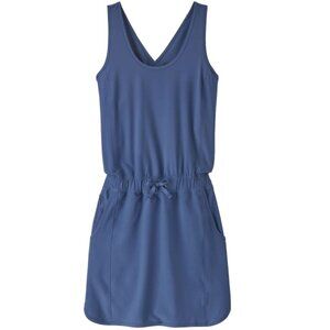 Patagonia NWT Steel blue sleeveless Fleetwith athletic hiking dress XL